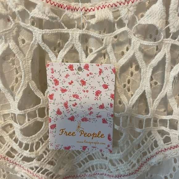 Free People Lacey Flowy Top- NWT! - Picture 9 of 12